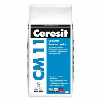 CERESIT CМ 11 клей д/плитки д/нар/внутр/работ 5кг