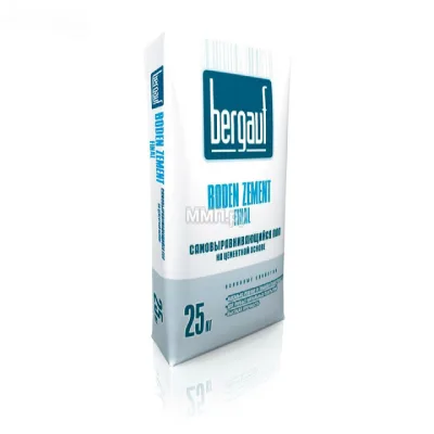 Пол наливной самонивилирующ.Bergauf Easy Boden 25кг