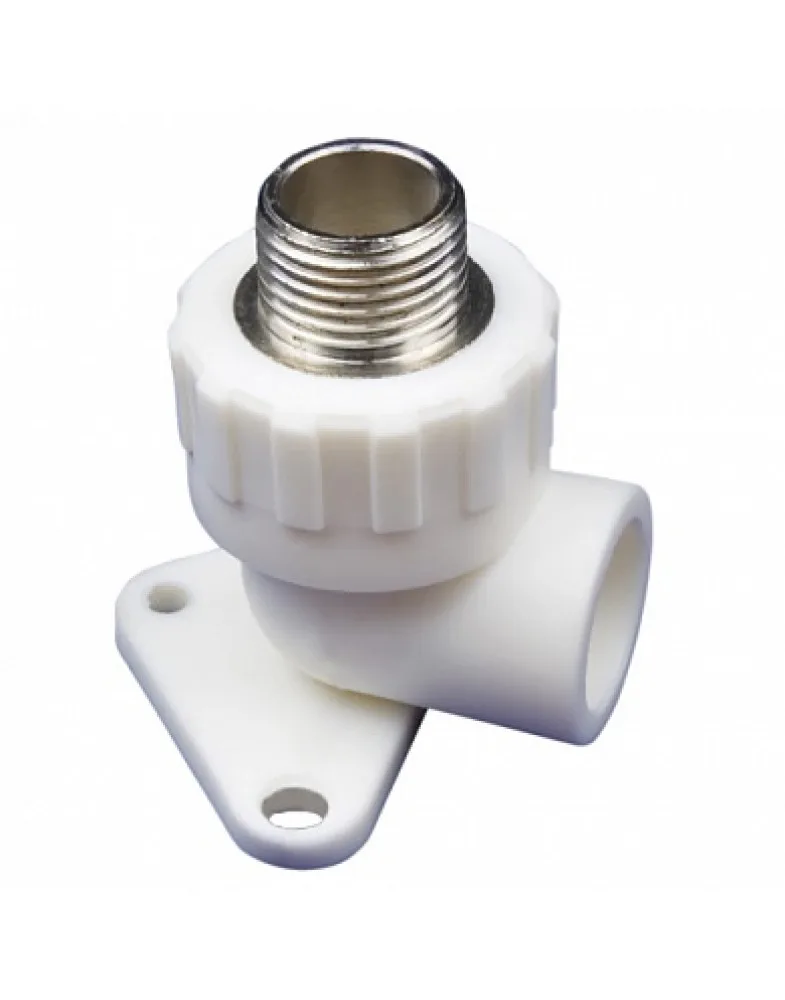 Угольник с креп. HP 25*3/4 PPRC MeerPlast