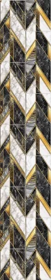 Панель ПВХ ELLITE 0,25*2,7*8 № 118 Декор (кр 2) АНТРАЦИТ ///АКЦИЯ///