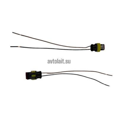 282‑189‑1 Колодка (разъём) 2‑контактная, овальная