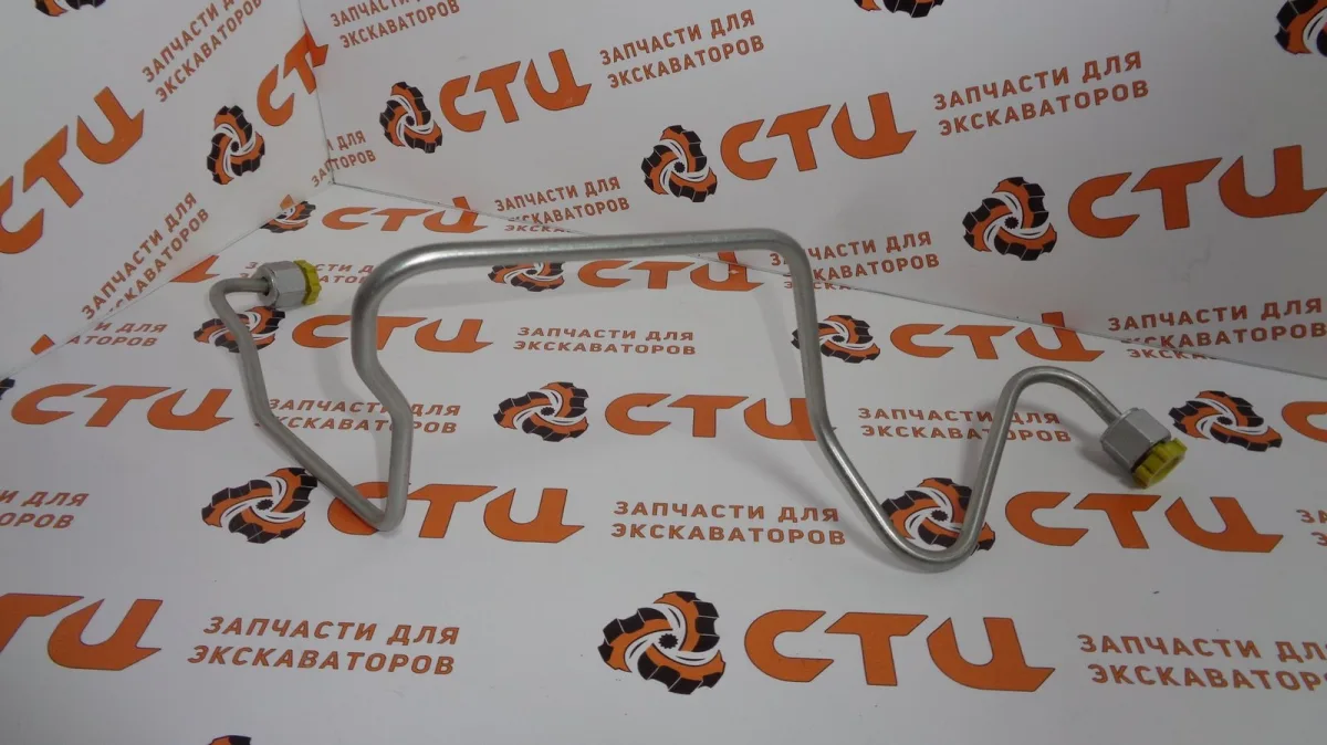 Трубка топливная 230-8998, 2308998 (АНАЛОГ) 4-го цилиндра экскаватора погрузчика CAT428, CAT432, CAT434