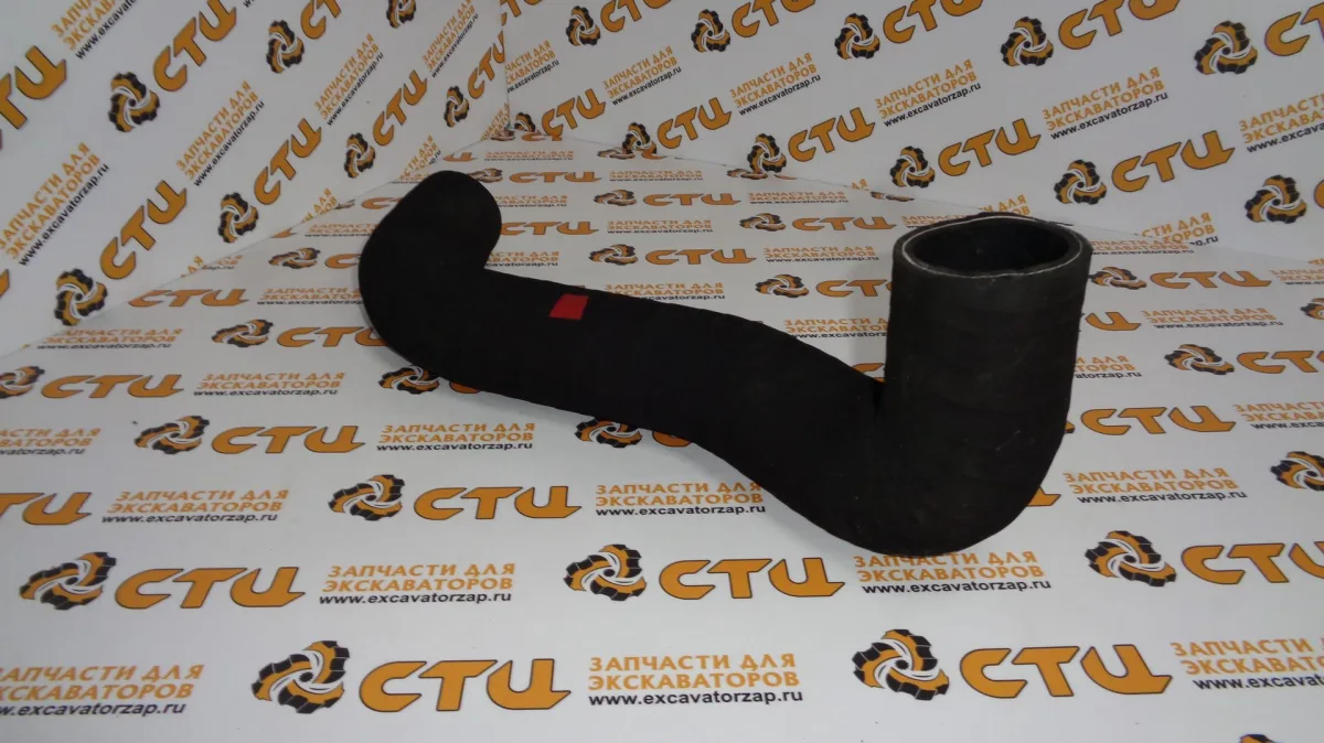 Патрубок 352-4535, 3524535 (радиатора верхний, серия F) экскаватора погрузчика CAT 428, CAT432, CAT434