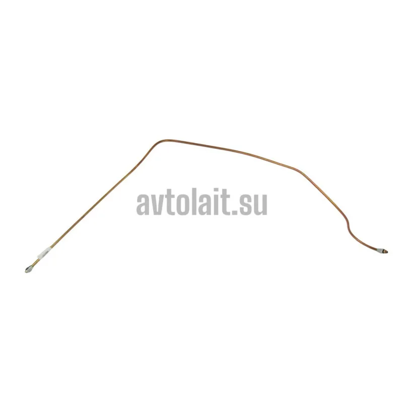 375-3506330 Трубка тормозная к штуцеру манометра, медь, L=2165 мм