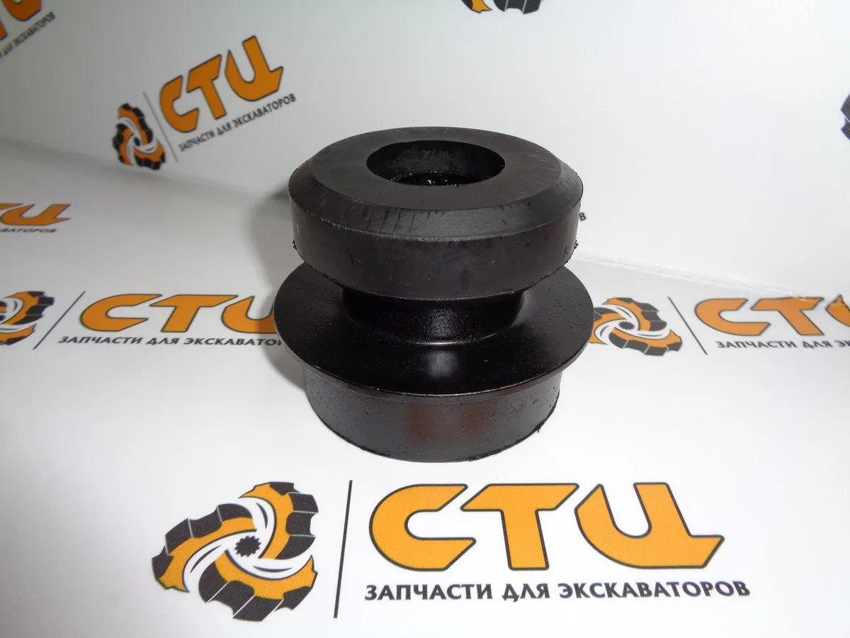 Подушка (опора) двигателя (задняя) 9W-9915, 9W9915 экскаватора погрузчика CAT 428E, CAT432E, CAT434E