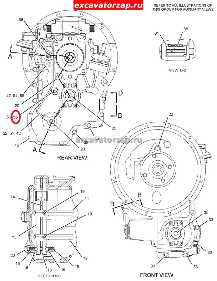 Датчик скорости 318-1181, 3181181, 1895746, 189-5746, 6V2455, 6V-2455, 3E7886, 3E-7886 экскаватора погрузчика CAT428, CAT432, CAT434,