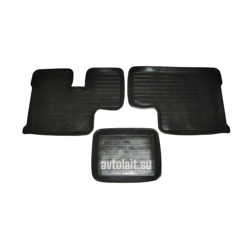 Коврик кабины нов образца из 3-х(глубокие) 5320-5109014/015
