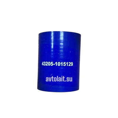 Патрубок радиатора нижний силикон 43205-1015129