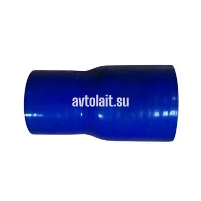 Патрубок радиатора нижний (d=58/48) силикон 65115-1303026-28