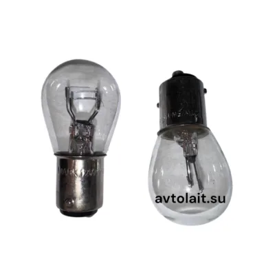 Лампа 12V 21+5cd двухконтактная
