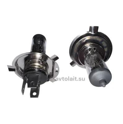Лампа H4, 12 В, 100/90 Вт, цоколь P43t