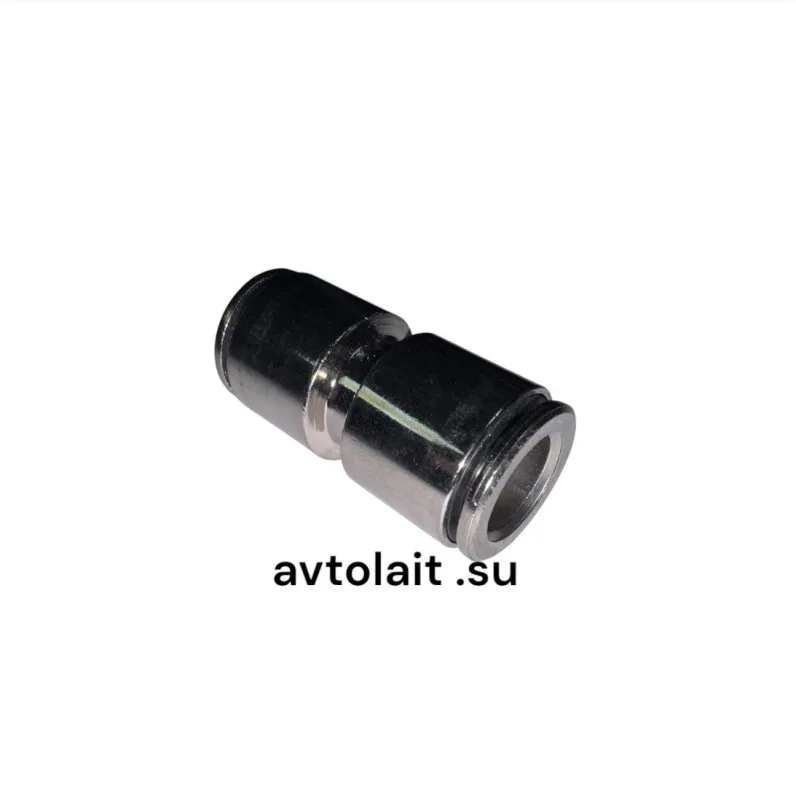 9512 12-M12 Фитинг прямой D12 металлический