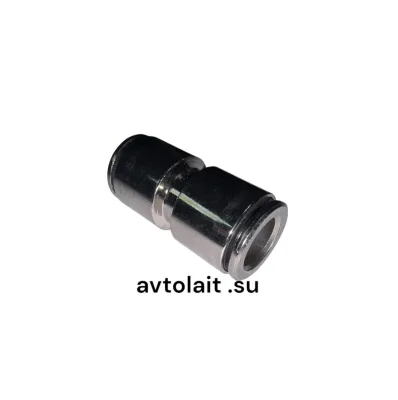 9512 12-M12 Фитинг прямой D12 металлический