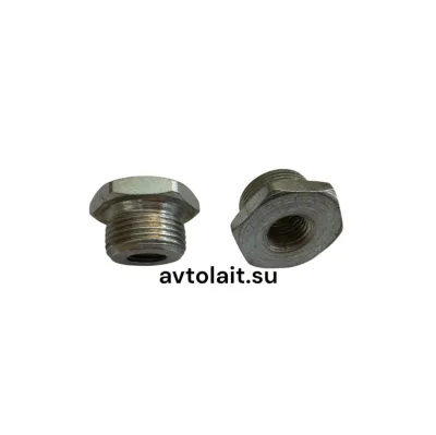 864806 Штуцер ресивера М22×1,5-М12×1,5