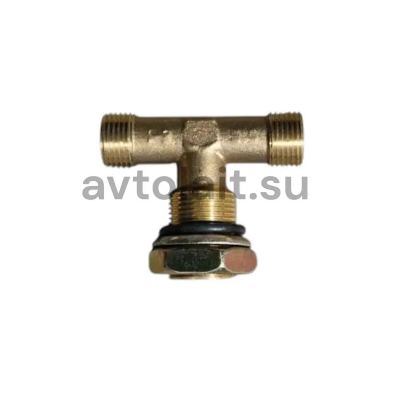 Тройник М18х1,5xМ22х1,5xМ18х1,5 в сборе