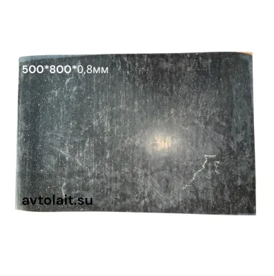 Паронит лист 500×800 мм, толщина 0,8 мм