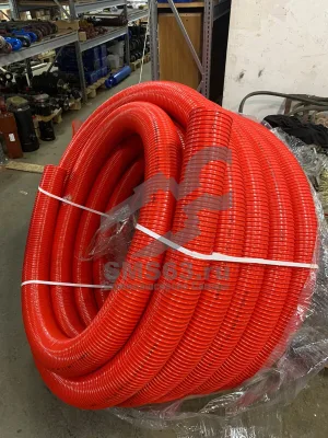 Шланг ПВХ (PVC RubEX CLEAN) д.102мм (красный)