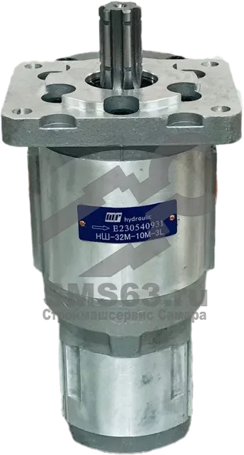 Насос шестеренный (MF HYDRAULIC) НШ-32М-10М-3 лев