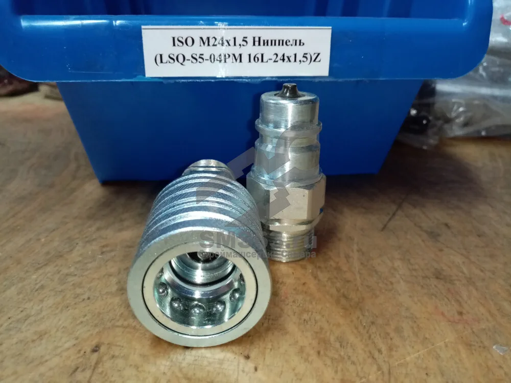 БРС ISO М 24х1,5 розетка (LSQ-S5-04SM16S-M24*1.5) Z