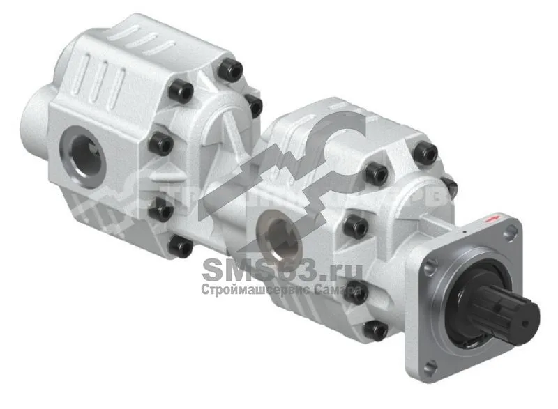 Насос шестеренный (Тандем) 30-73 CC T1 TANDEM GEAR PUMP (RIGHTBRONZE PLATE) 1230073TIR0-PB