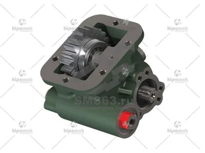 Коробка отбора мощности PTO KAMAZ DOUBLE SPLINE UNI 21613ROHUL
