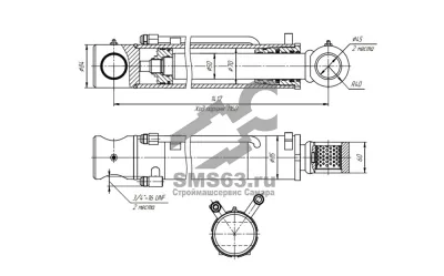 ЦГ-70.50х1160.22 Гидроцилиндр