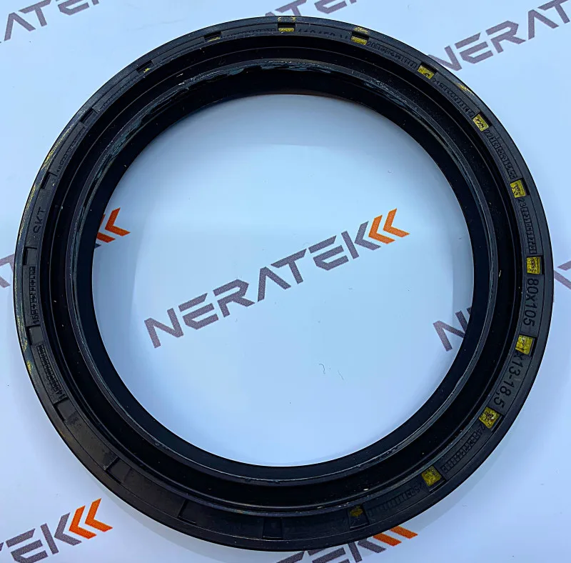 Манжета (сальник) 80х105х13/18,5 OIL SEALS, 410458-V-A