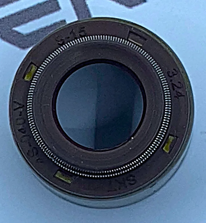 Манжета (сальник) 9x15,85/17,67x14,6 OIL SEALS, 4S-040-V-А