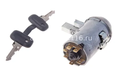 Замок зажигания Евро с противоугонкой (г.Димитровград)