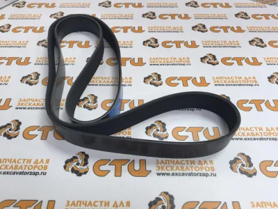Ремень поликлиновый 285-2040, 2852040 экскаватора CAT M313, M315, M316, M318, M320