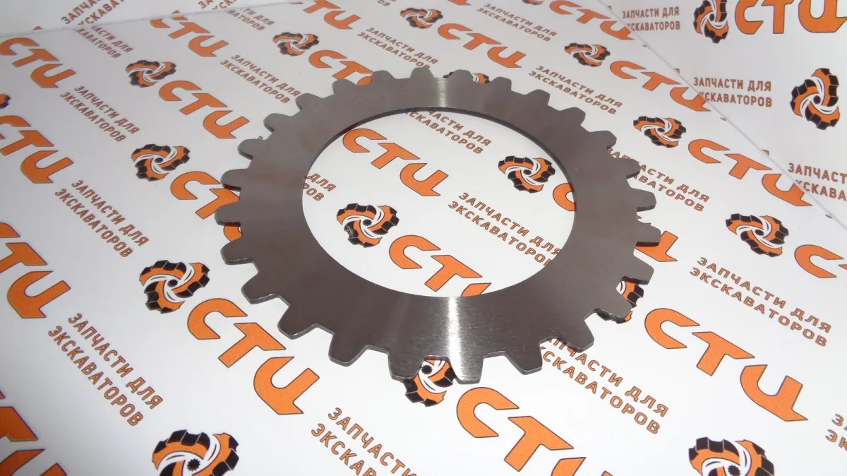Диск фрикционный 122-1881, 1221881 КПП экскаватора погрузчика CAT428, CAT432 …