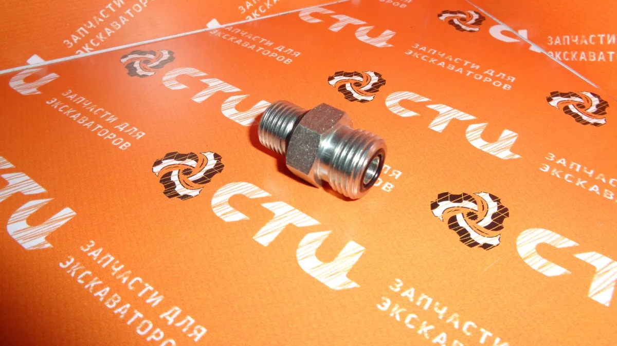Адаптер 6V-8636, 6V8636 блока клапанов экскаватора погрузчика CAT428, CAT432, CAT434 …