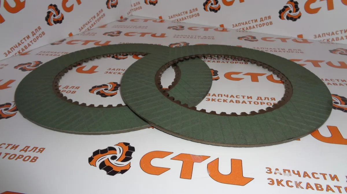 Диск фрикционный 8U2376, 8U-2376 моста экскаватора CAT214B, 224B