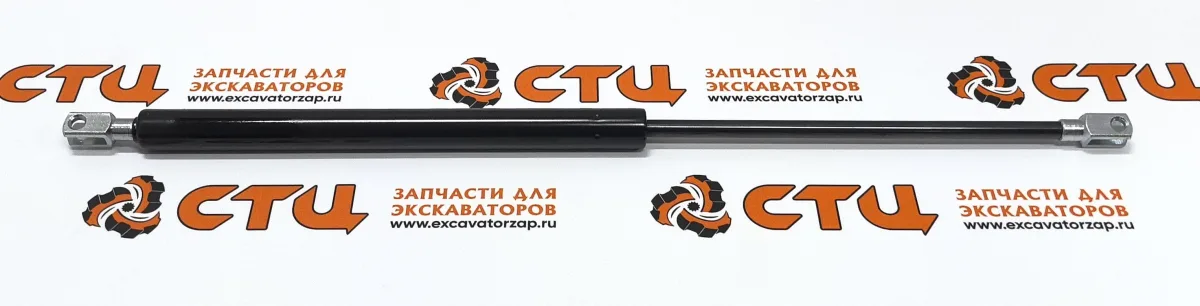 Газовый упор 438-6971, 4386971 АНАЛОГ (амортизатор заднего стекла) экскаватора погрузчика CAT428, CAT432, CAT434