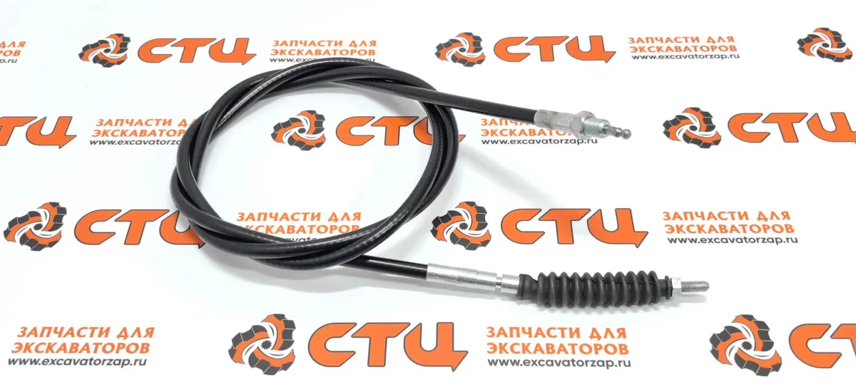 Трос газа 249-3286, 2493286 (от ручки к педали) экскаватора погрузчика CAT428D