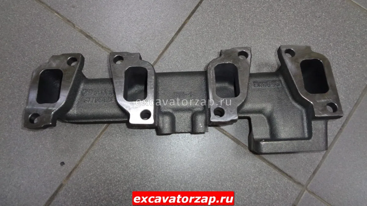 Выпускной коллектор 371-5700, 3715700 двигателя экскаватора погрузчика CAT428, CAT432, CAT434
