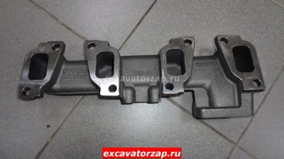 Выпускной коллектор 371-5700, 3715700 двигателя экскаватора погрузчика CAT428, CAT432, CAT434