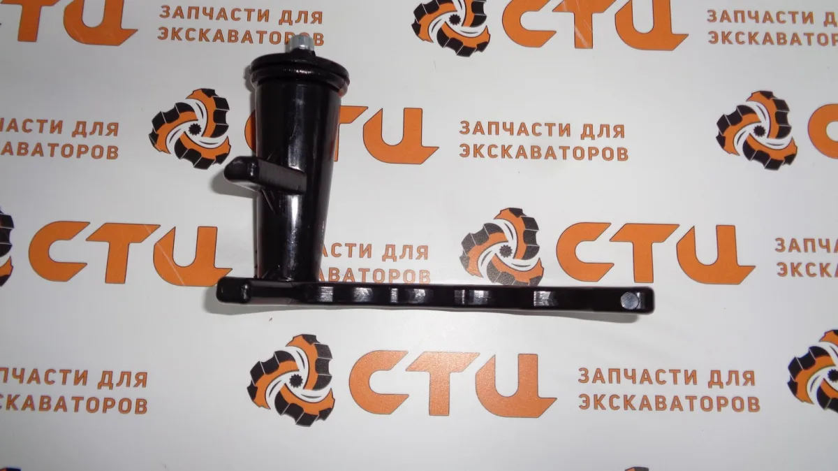 Ручка окна (форточки) 299-6986, 2996986 (АНАЛОГ) левая (LH) экскаватора погрузчика CAT428, CAT432, CAT434