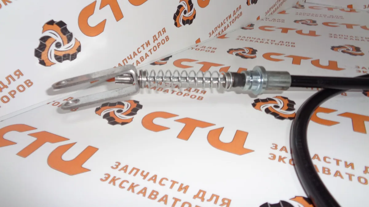 Трос 232-3072, 2323072 управления аутригерами экскаватора погрузчика CAT428, CAT432, CAT434