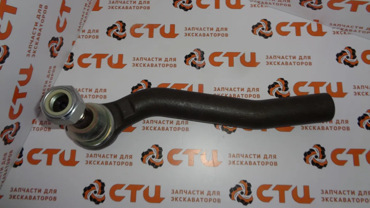 Рулевой наконечник 295-6536, 2953536 (АНАЛОГ) правый переднего моста экскаватора CAT M313, M315, M318