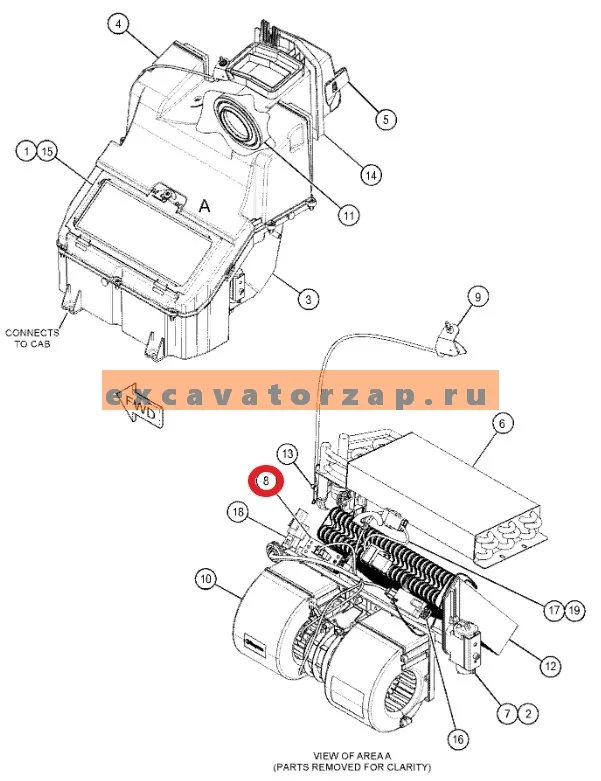 Резистор 384-7501, 384-7501 мотора отопителя экскаватора погрузчика CAT428, 432, 434, 444