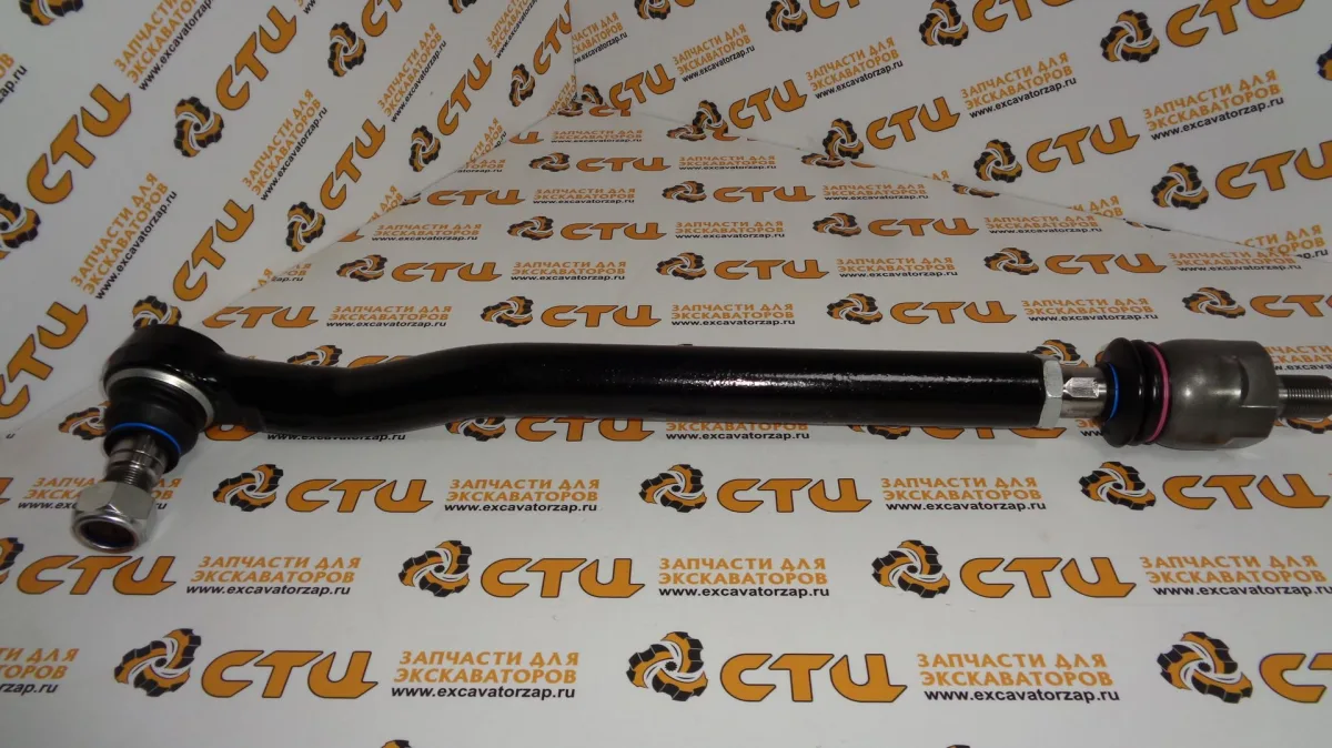 Тяга рулевая 490-7448, 4907448 левая экскаватора погрузчика CAT428, CAT432