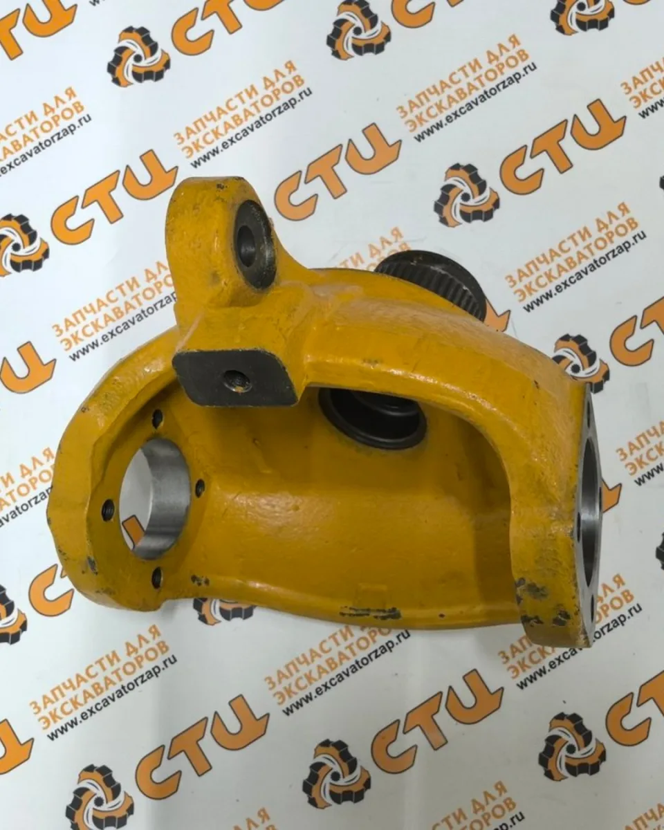 Кулак поворотный 217-2878, 2172878 моста экскаватора погрузчика CAT 414E, 416D, 416E, 416F, 420D, 420E, 420F, 422E, 422F, 424D, 428D, 428E, 428F, 430D, 430E, 430F, 432D, 432E, 432F, 442D, 442E
