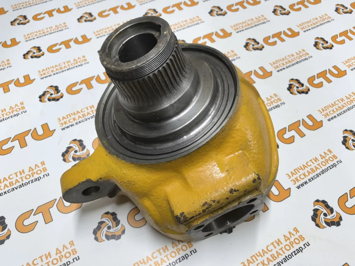 Кулак поворотный 217-2877, 2172877 моста экскаватора погрузчика CAT 414E, 416D, 416E, 416F, 420D, 420E, 420F, 422E, 422F, 424D, 428D, 428E, 428F, 430D, 430E, 430F, 432D, 432E, 432F, 442D, 442E