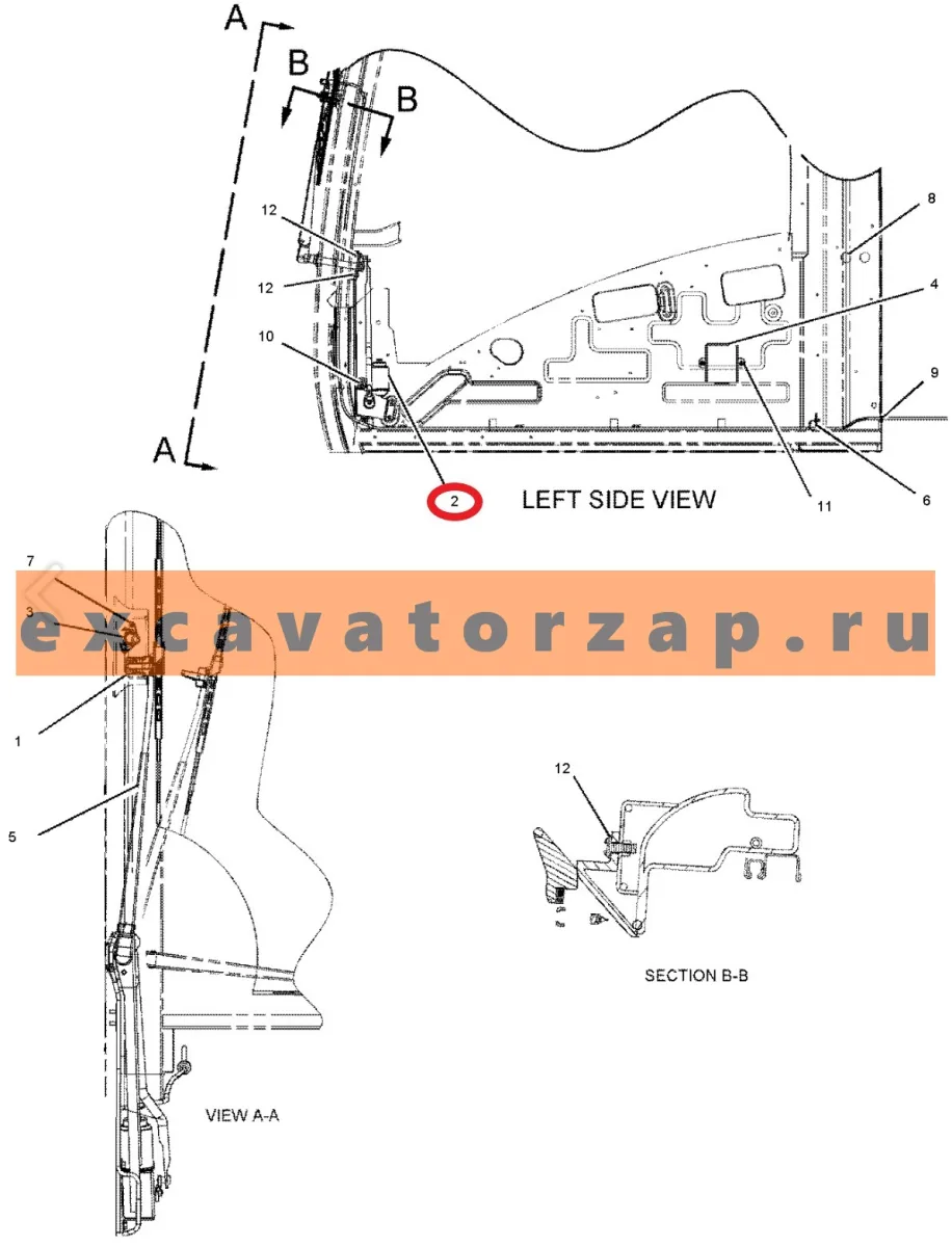 Мотор стеклоочистителя 245-7931, 2457931 экскаватора CAT 311D LRR, 311F LRR, 312D, 312D L, 312D2, 312D2 GC, 312D2 L, 313D, 313D2, 313D2 LGP, 315D L, 318D L, 318D2 L, 319D L, 320D, 320D FM, 320D GC, 320D L, 320D LN, 320D LRR, 320D RR, 320D2, 320D2 GC, 320D
