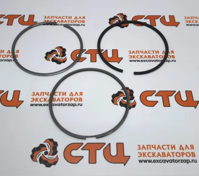 Кольца поршневые 225-5436, 2255436, стандарт (аналог Турция) двигателя экскаватора погрузчика CAT428, CAT432, CAT444