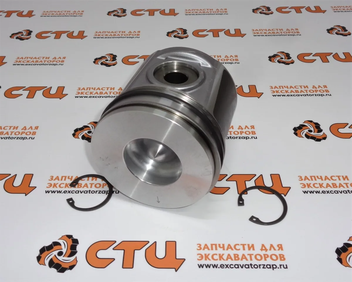 Поршень в сборе 315-3395, 3153395 (стандарт) (аналог, Турция) двигателя экскаватора погрузчика CAT428, CAT432, CAT434