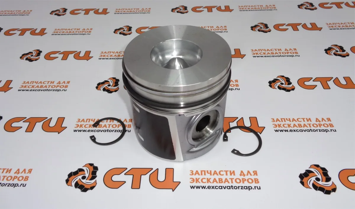 Поршень в сборе 315-3395, 3153395 (стандарт) (аналог, Турция) двигателя экскаватора погрузчика CAT428, CAT432, CAT434
