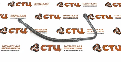 Трубка 298-4566, 2984566 (аналог) турбокомпрессора двигателя CAT C4.4