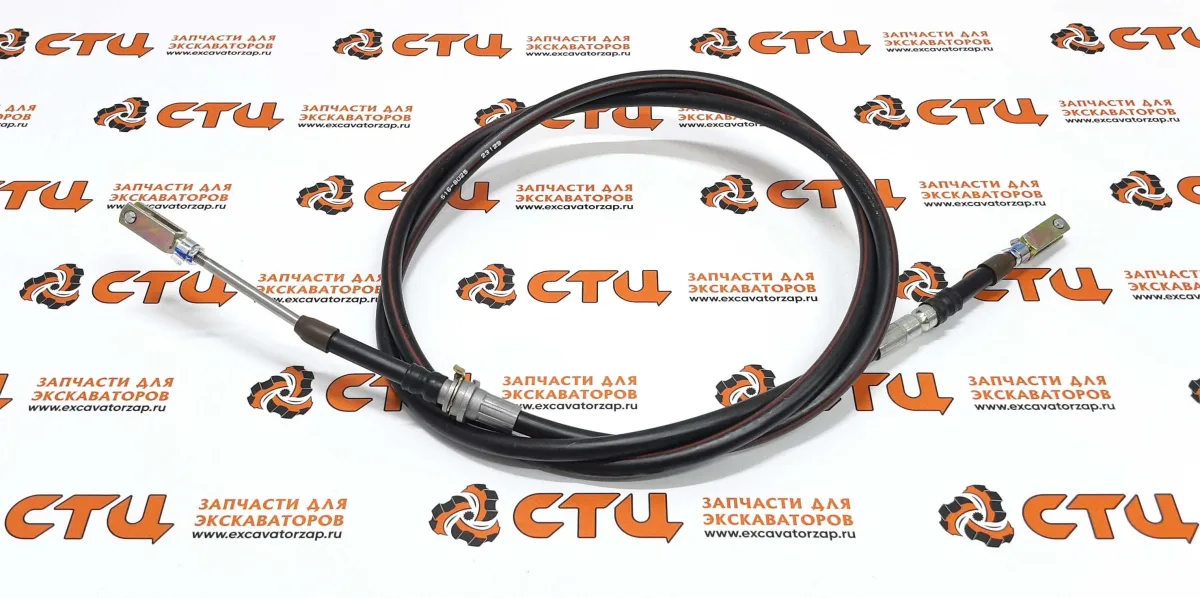 Трос газа 516-8025, 5168025 (от педали к ТНВД) экскаватора погрузчика CAT428, CAT428F2